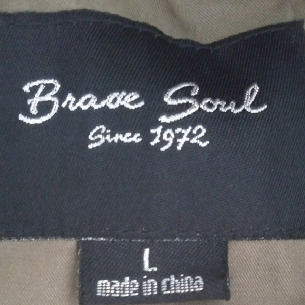 NWOT Brave Soul Olive Parka Coat - Picture 3 of 17